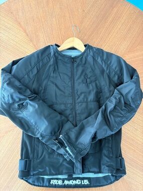 ICON Black Lightweight Riding Jacket